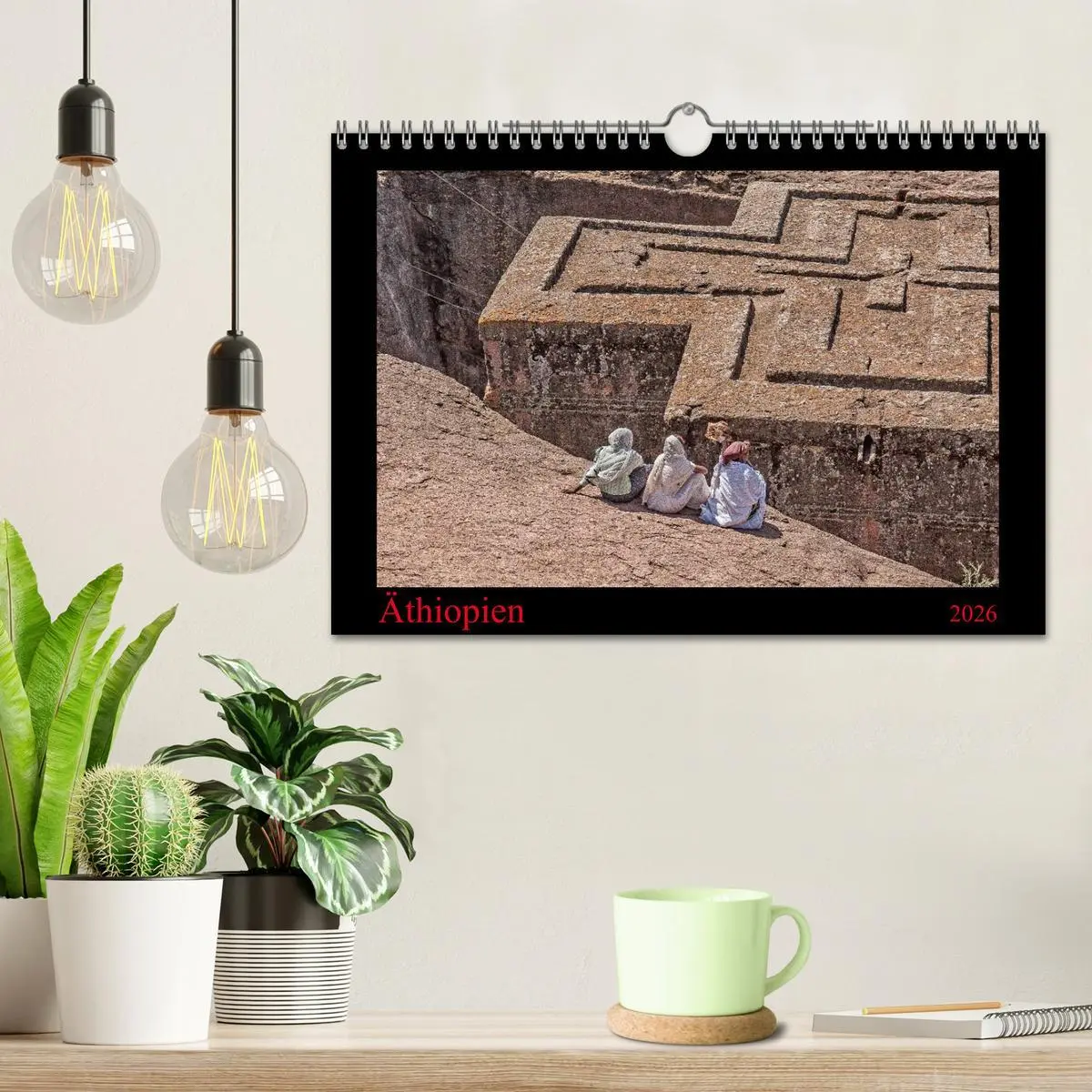Bild: 9783516173901 | Äthiopien (Wandkalender 2026 DIN A4 quer), CALVENDO Monatskalender