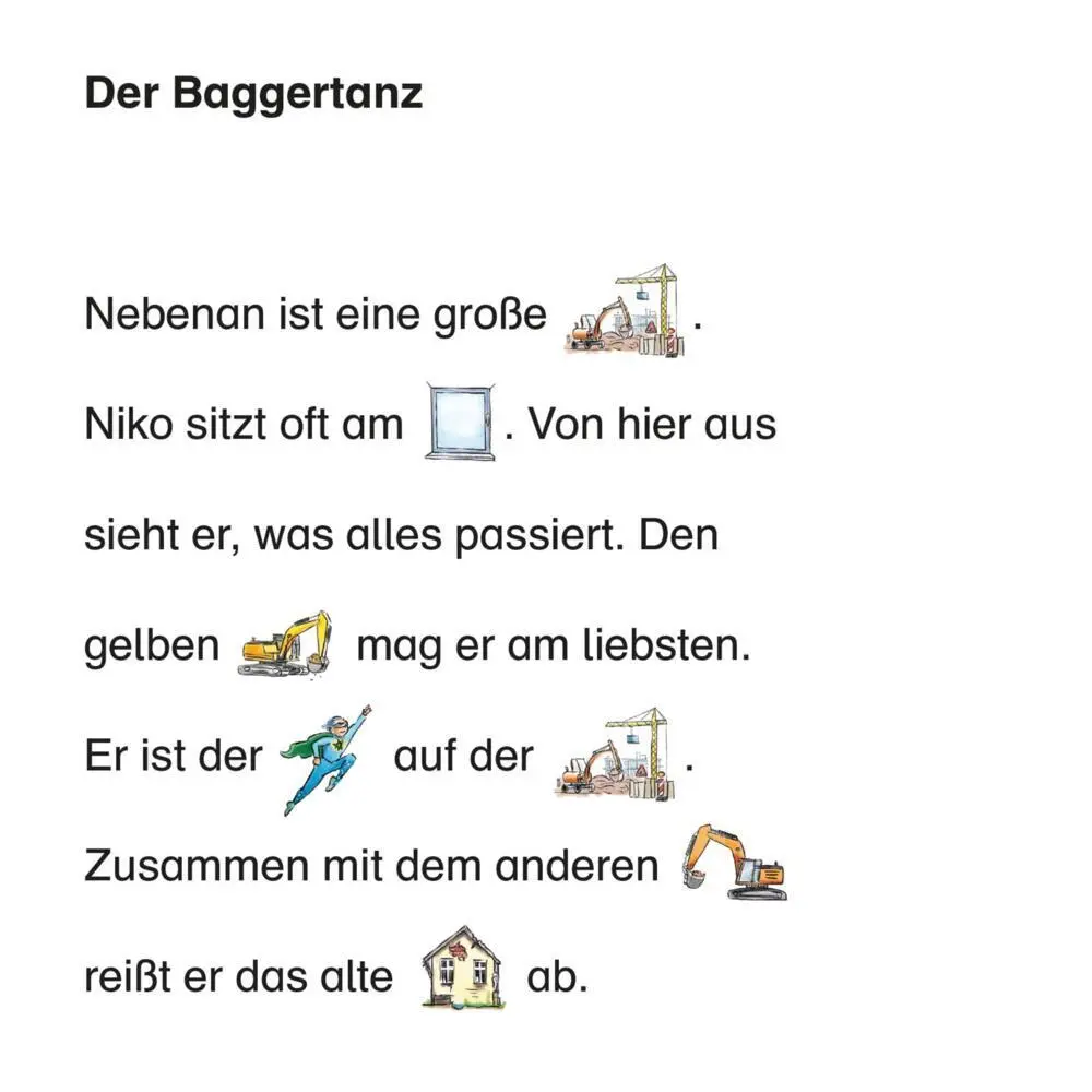 Bild: 9783551033901 | Maxi Pixi 472: Baggergeschichten | Katharina Wieker | Taschenbuch