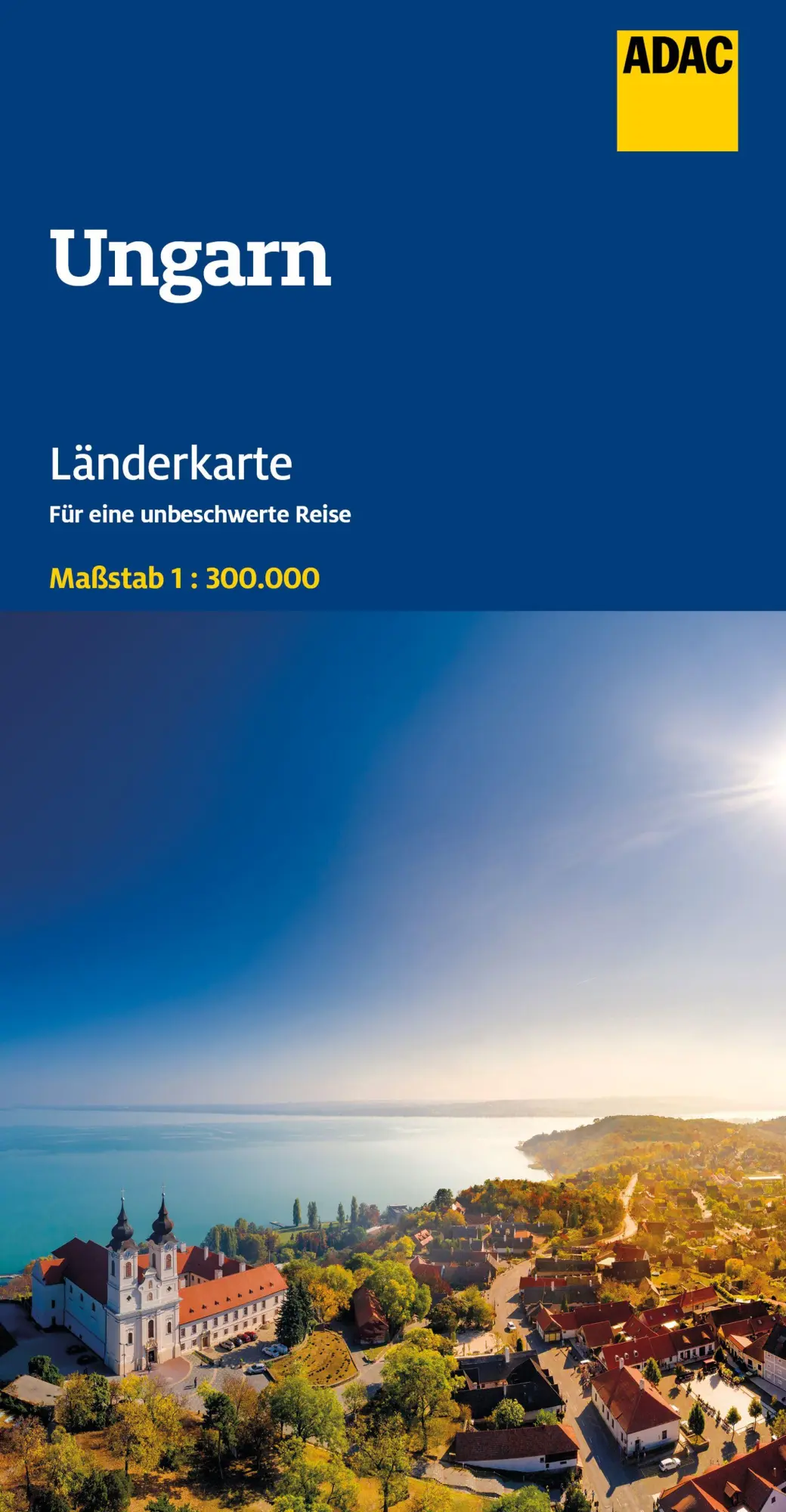 Cover: 9783826423901 | ADAC Länderkarte Ungarn 1:300.000 | (Land-)Karte | ADAC LänderKarte
