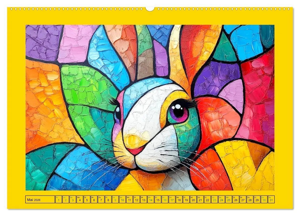 Bild: 9783457354001 | Abstrakte Eleganz. Künstlerische Tiermotive in schönen Farben...