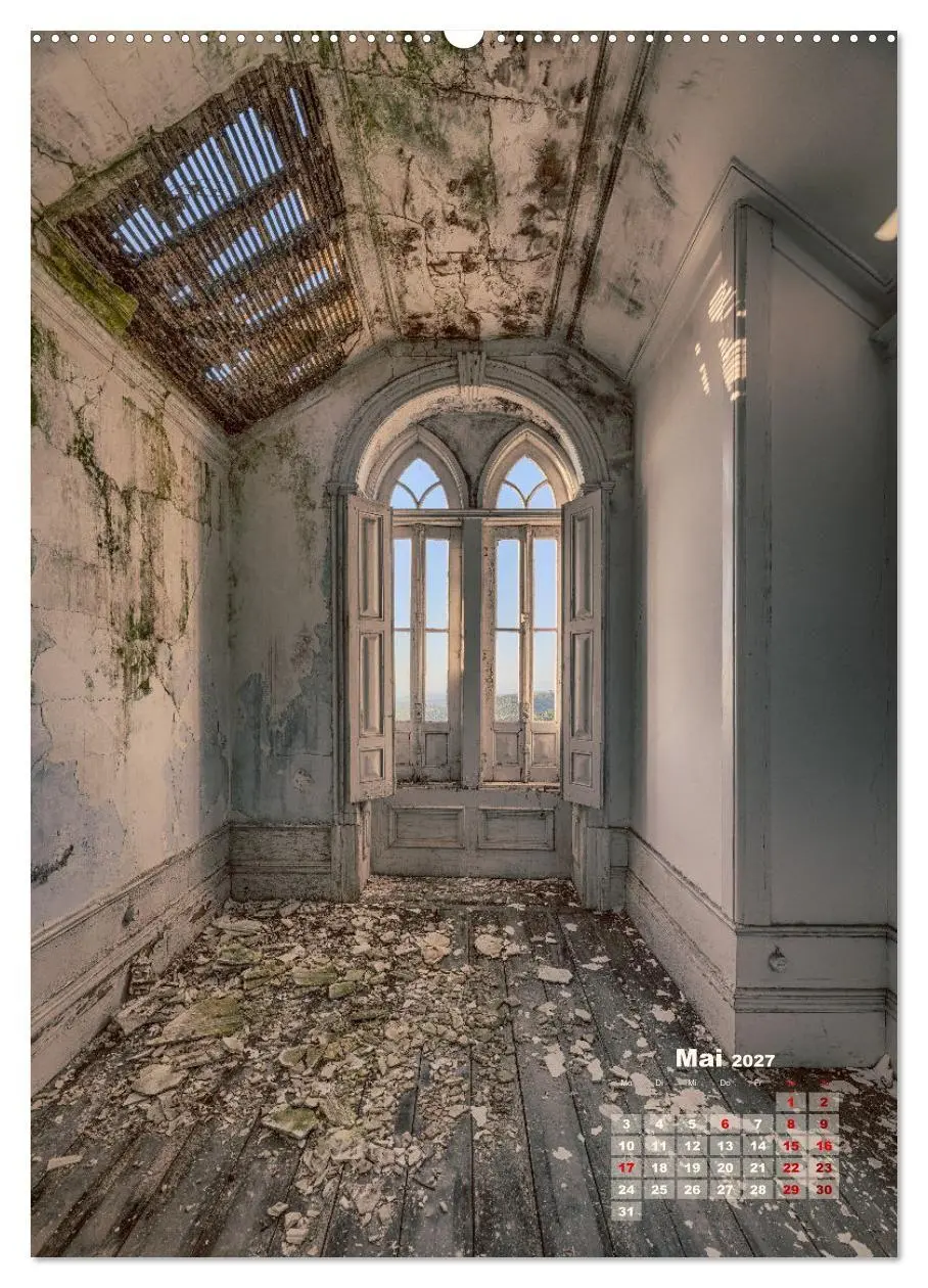 Bild: 9783569464001 | Lost Places - morbide Schönheiten (Wandkalender 2027 DIN A2 hoch),...