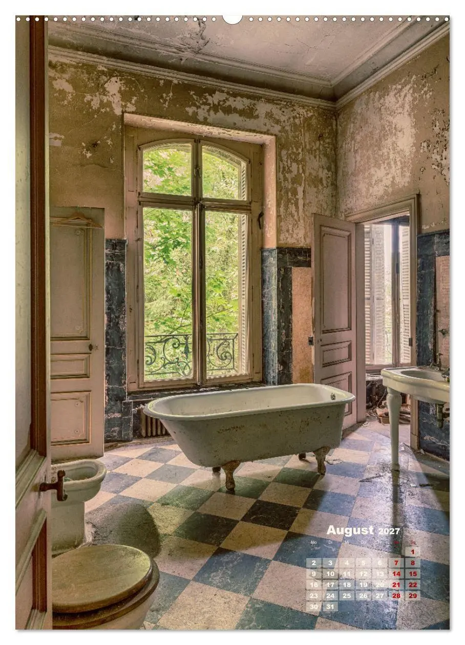 Bild: 9783569464001 | Lost Places - morbide Schönheiten (Wandkalender 2027 DIN A2 hoch),...