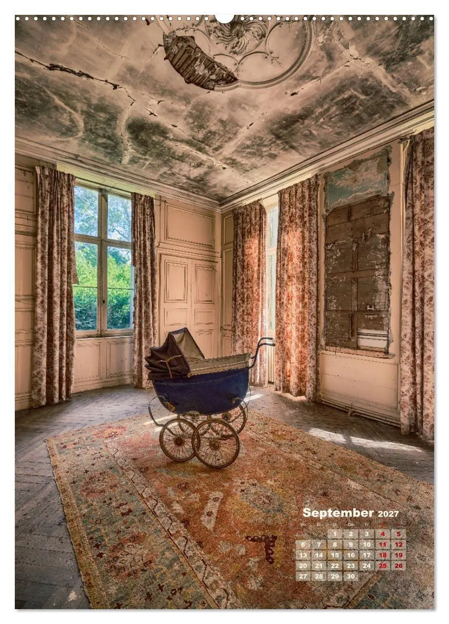 Bild: 9783569464001 | Lost Places - morbide Schönheiten (Wandkalender 2027 DIN A2 hoch),...