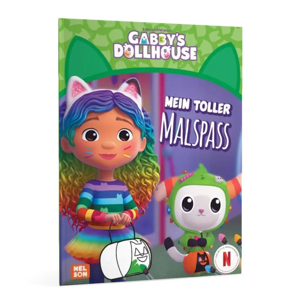 Rückseite: 9783845124001 | Gabby's Dollhouse: Mein toller Malspaß | Taschenbuch | 64 S. | Deutsch