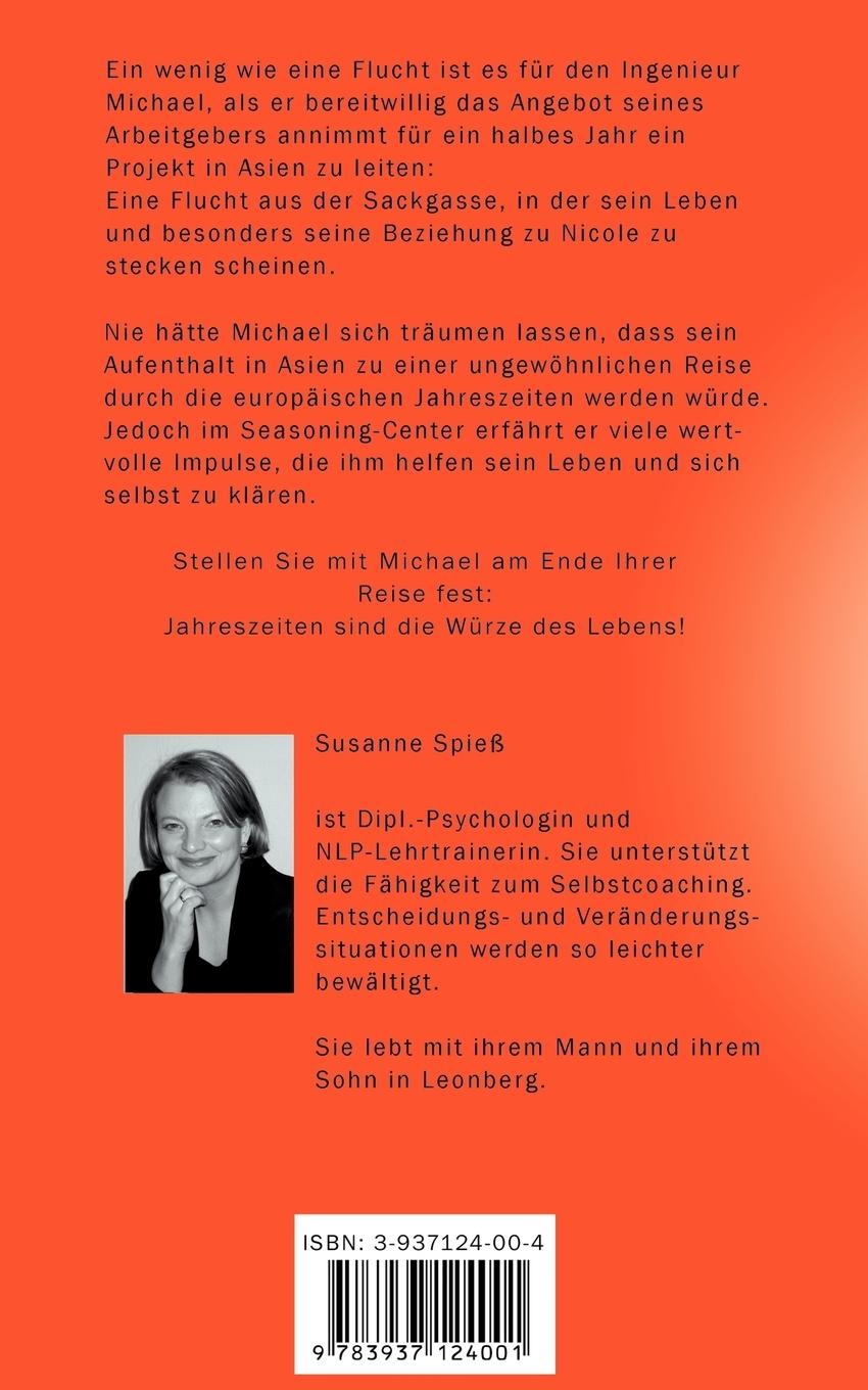 Rückseite: 9783937124001 | Seasoning | Susanne Spieß | Taschenbuch | 232 S. | Deutsch | 2003