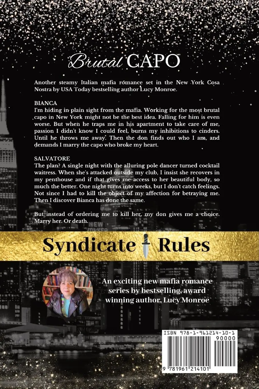 Rückseite: 9781961214101 | BRUTAL CAPO | Lucy Monroe | Taschenbuch | Syndicate Rules | Englisch