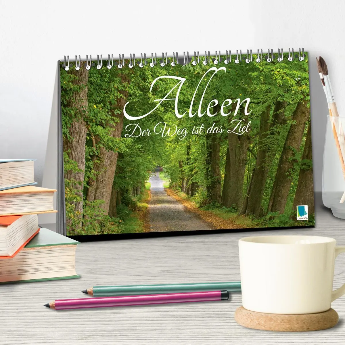 Bild: 9783457274101 | Alleen: Der Weg ist das Ziel (Tischkalender 2026 DIN A5 quer),...