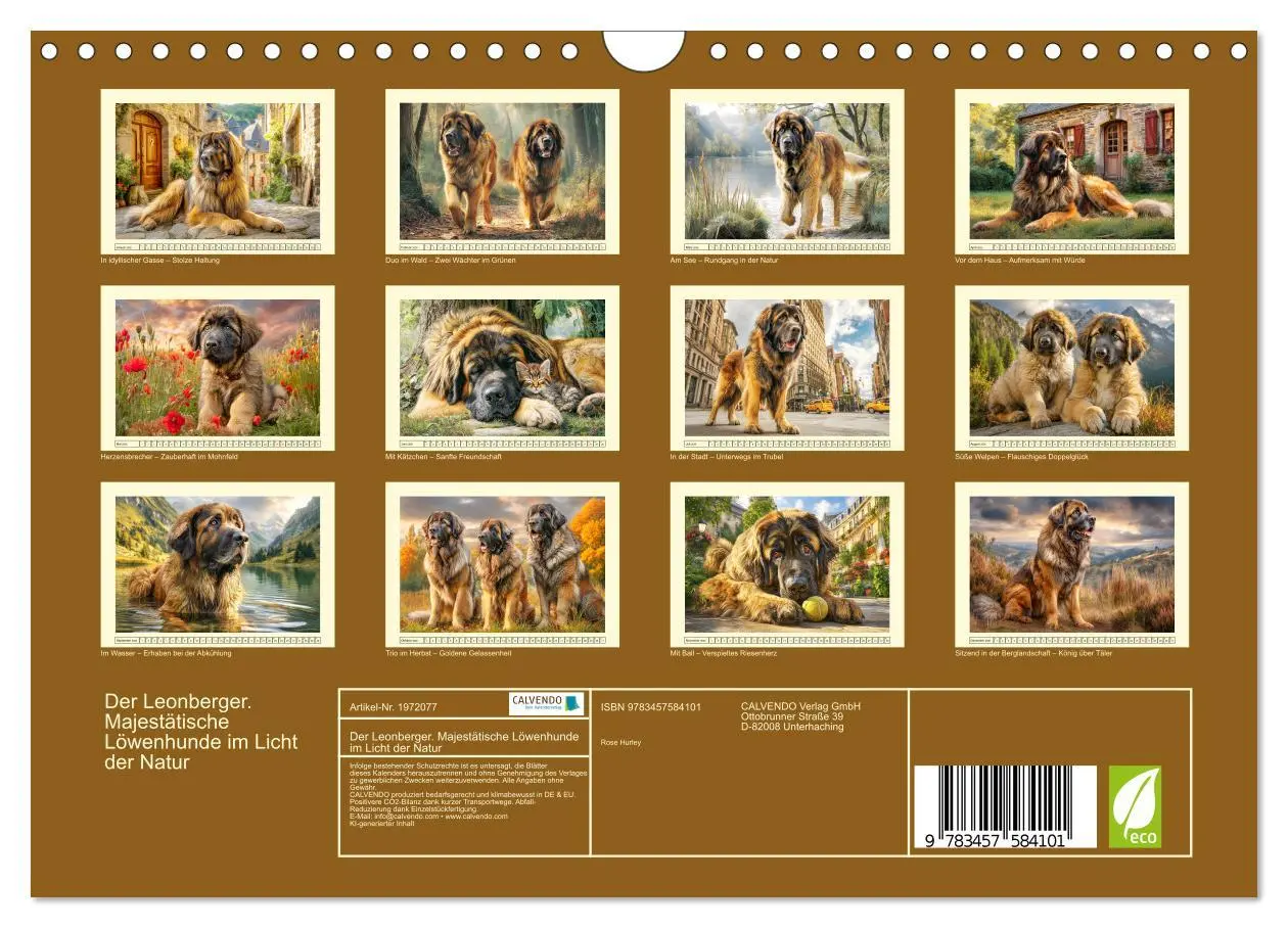 Bild: 9783457584101 | Der Leonberger. Majestätische Löwenhunde im Licht der Natur...