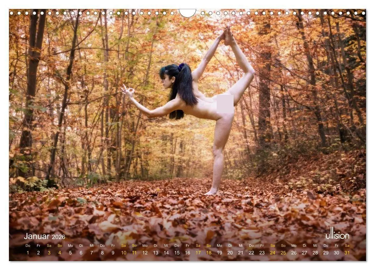 Bild: 9783516744101 | YOGA - naturverbunden (Wandkalender 2026 DIN A3 quer), CALVENDO...
