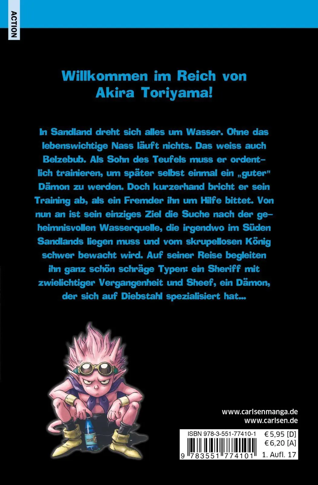Rückseite: 9783551774101 | Toriyama Short Stories 08 | Sandland | Akira Toriyama | Taschenbuch