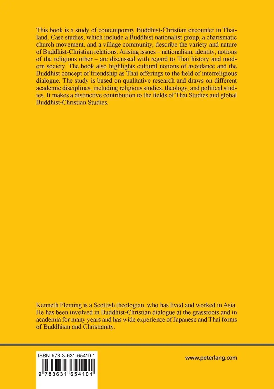 Rückseite: 9783631654101 | Buddhist-Christian Encounter in Contemporary Thailand | Fleming | Buch