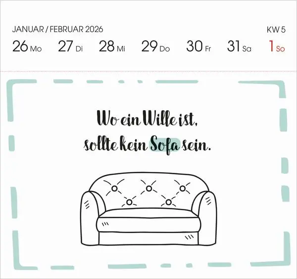Bild: 9783731884101 | Visual Words Office 2026 | Verlag Korsch | Kalender | Spiralbindung