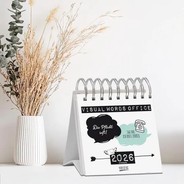 Bild: 9783731884101 | Visual Words Office 2026 | Verlag Korsch | Kalender | Spiralbindung