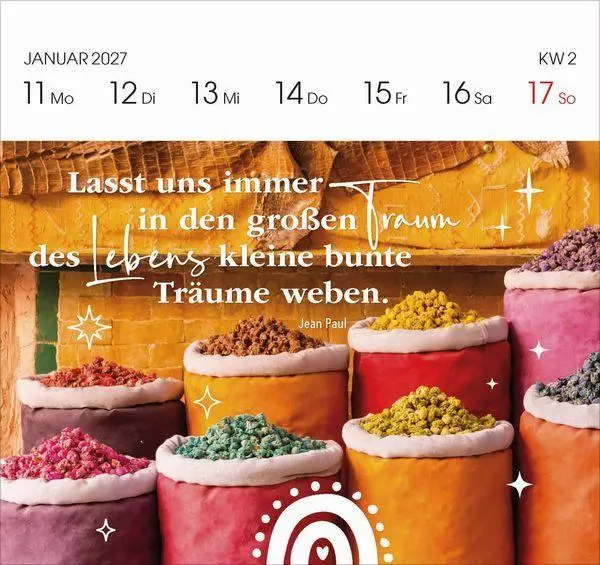 Bild: 9783819304101 | 53 Energie-Impulse für Powerfrauen 2027 | Korsch Verlag | Kalender