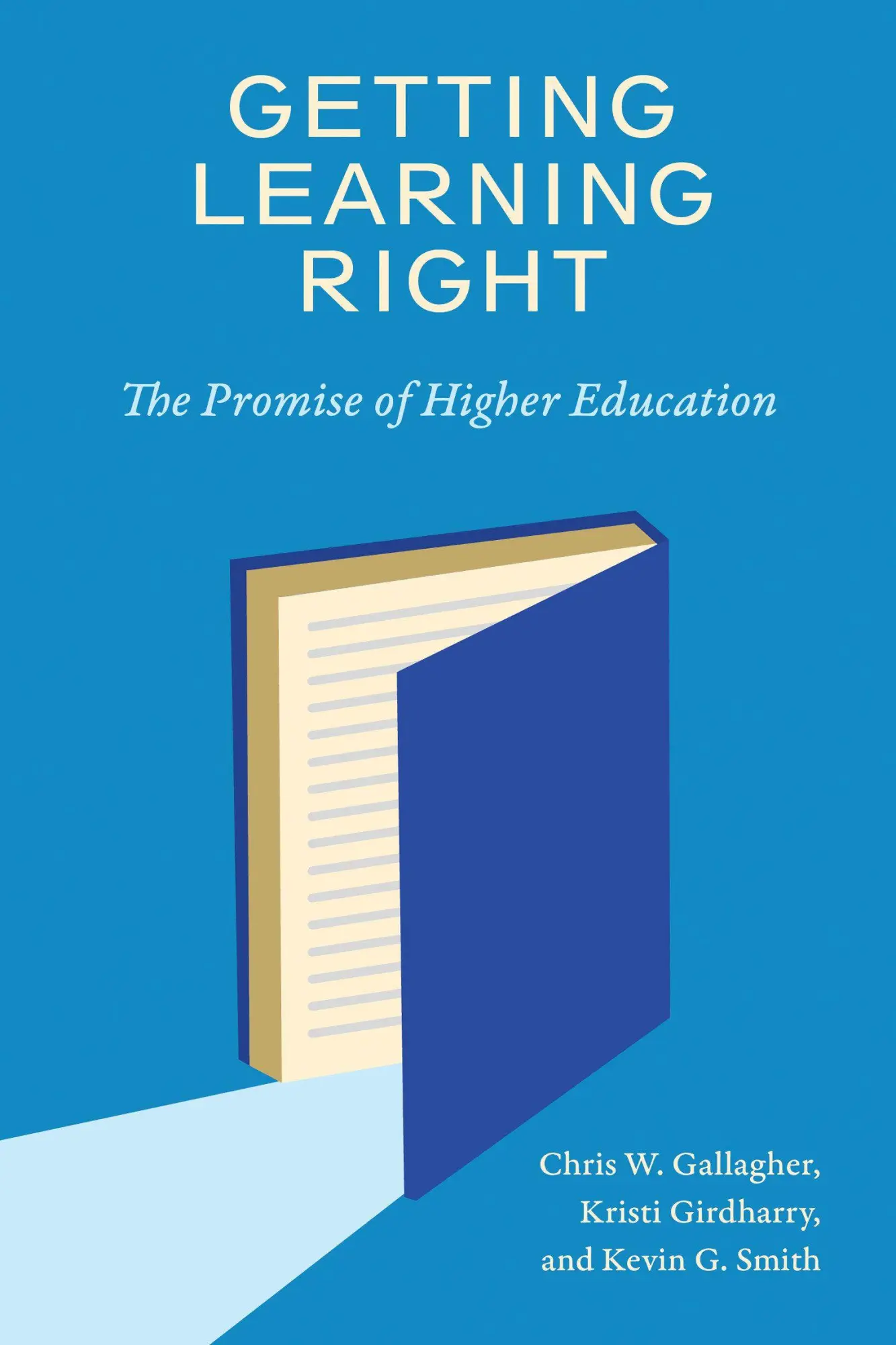 Cover: 9780262054201 | Getting Learning Right | The Promise of Higher Education | Gallagher