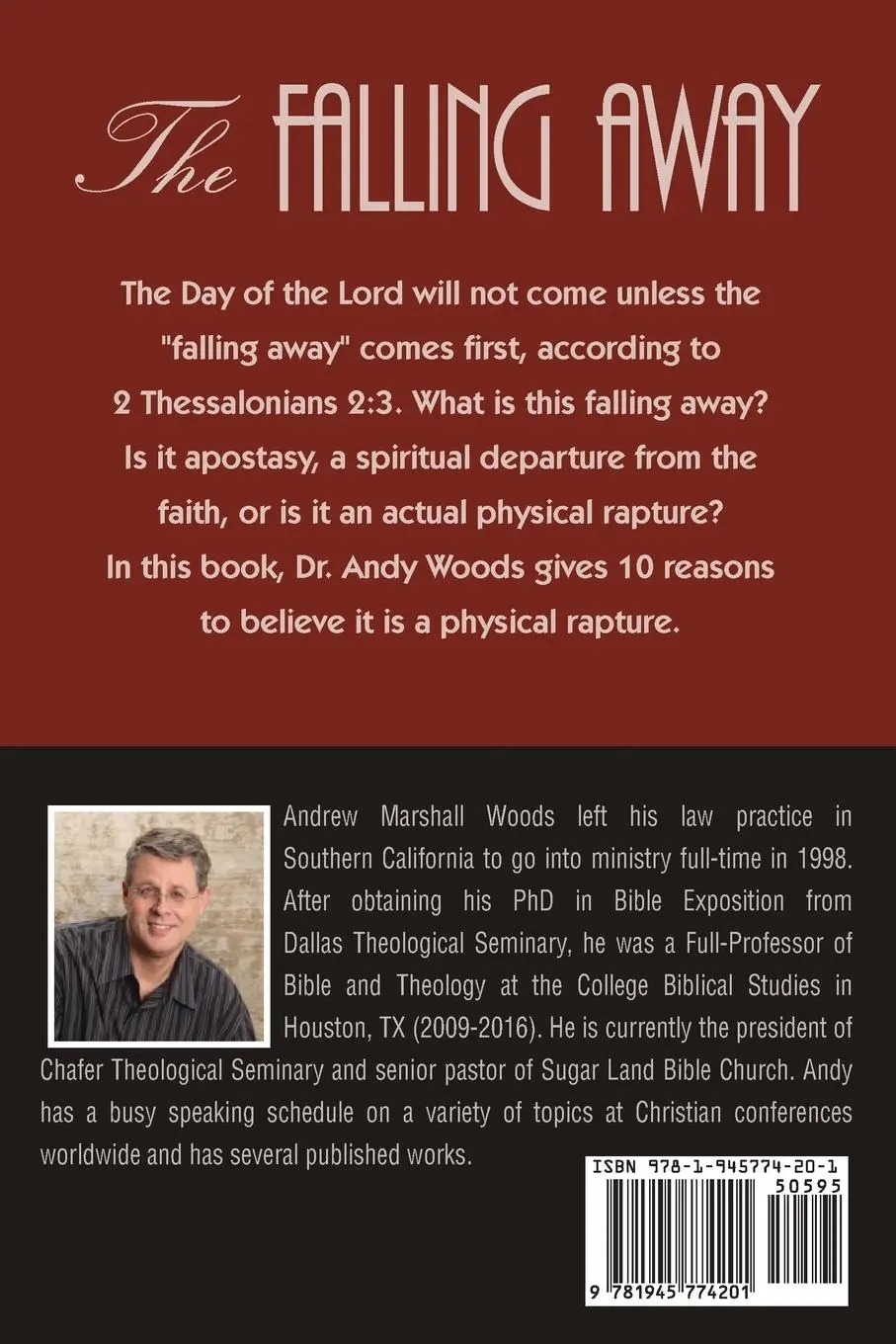 Rückseite: 9781945774201 | The Falling Away | Andy Woods | Taschenbuch | Kartoniert / Broschiert