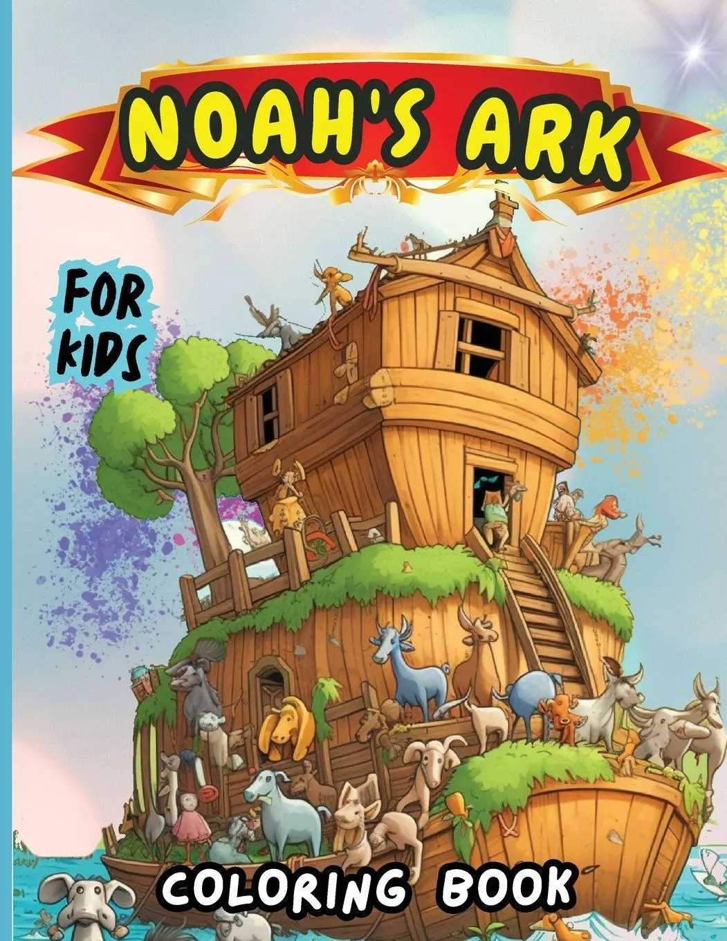 Cover: 9783037884201 | Noah's Ark Coloring Book for Kids | Peter | Taschenbuch | 144 S.