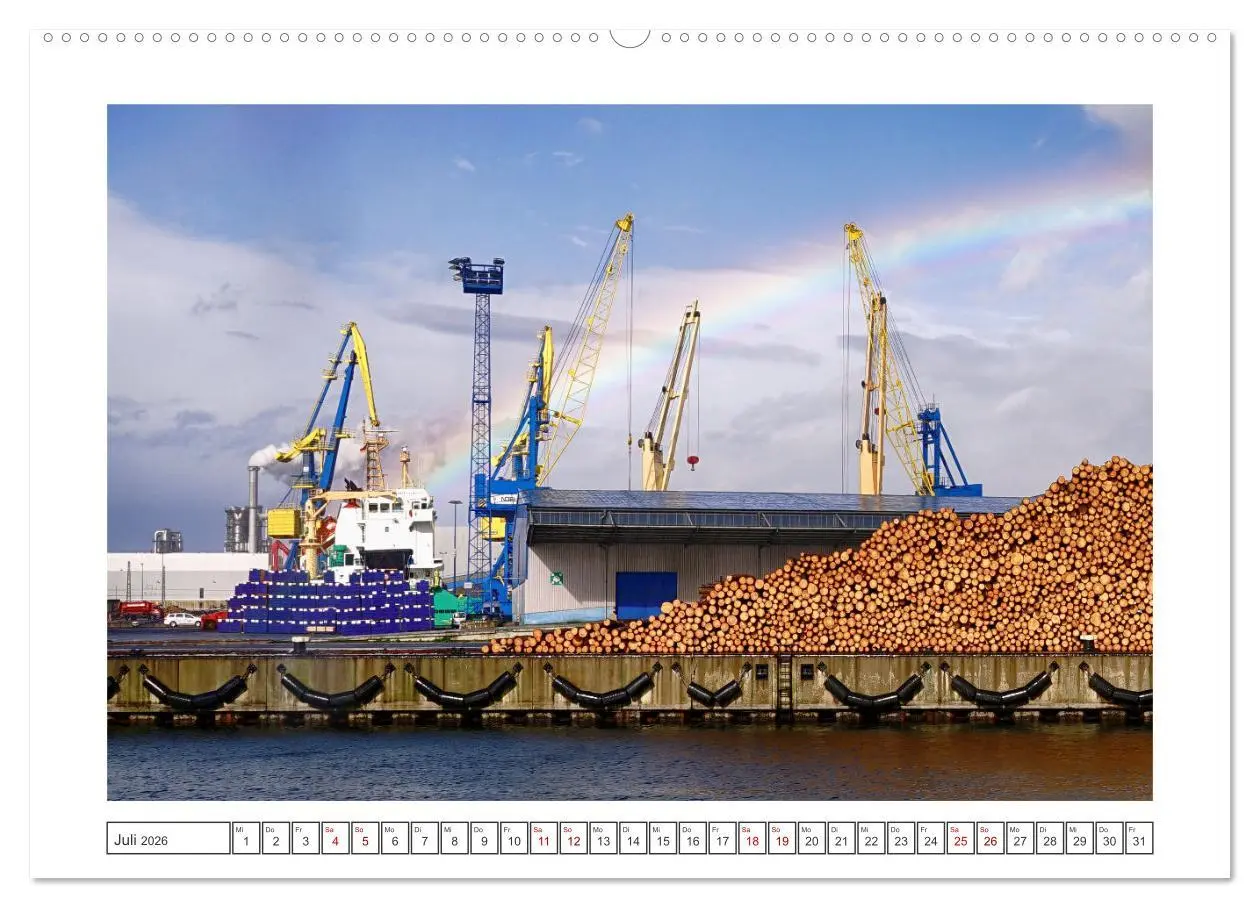 Bild: 9783457574201 | Unser schönes Wismar (Wandkalender 2026 DIN A2 quer), CALVENDO...