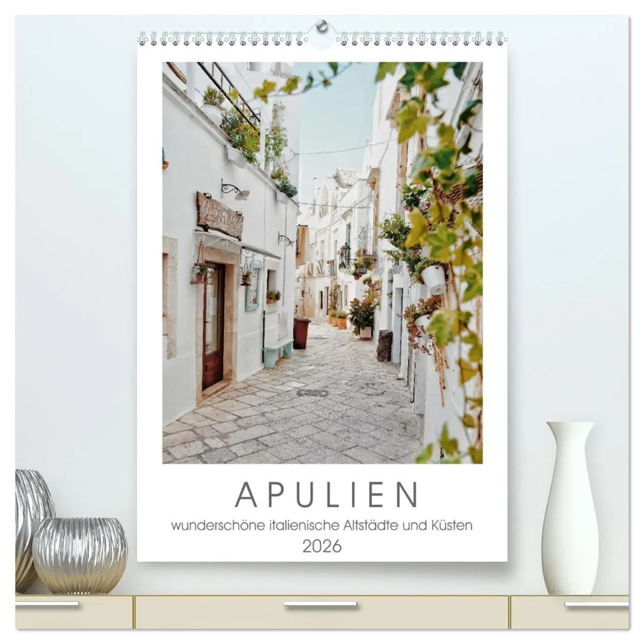 Cover: 9783516354201 | Apulien (hochwertiger Premium Wandkalender 2026 DIN A2 hoch),...