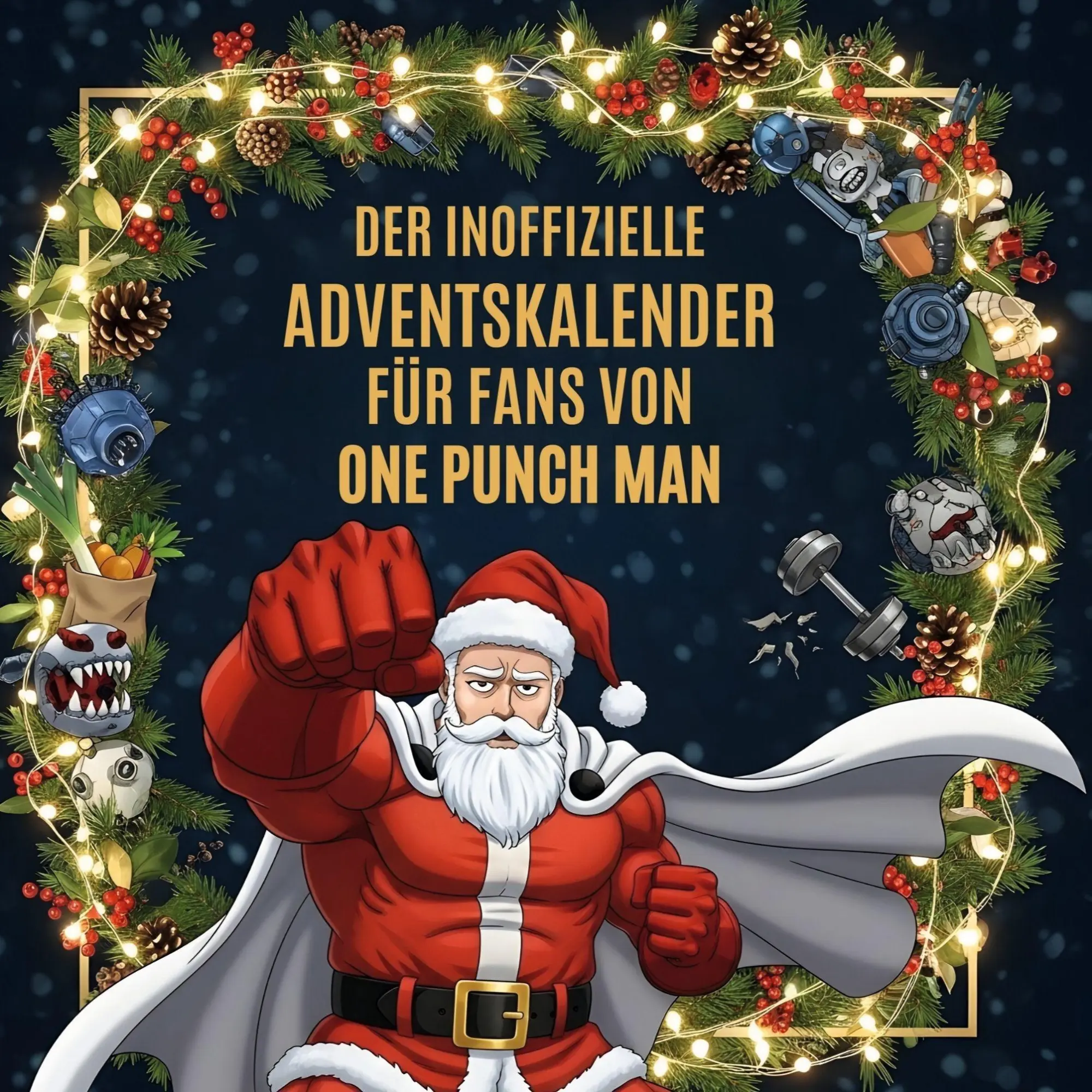 Cover: 9783695314201 | Der inoffizielle Adventskalender für Fans von One Punch Man | Kaiser