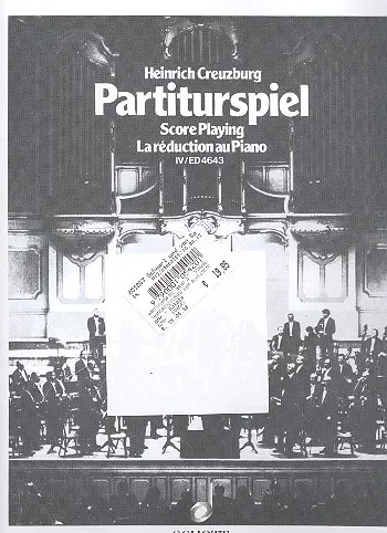 Cover: 9790001054201 | Partiturspiel 4 | Heinrich Creuzburg | Buch | Schott Music