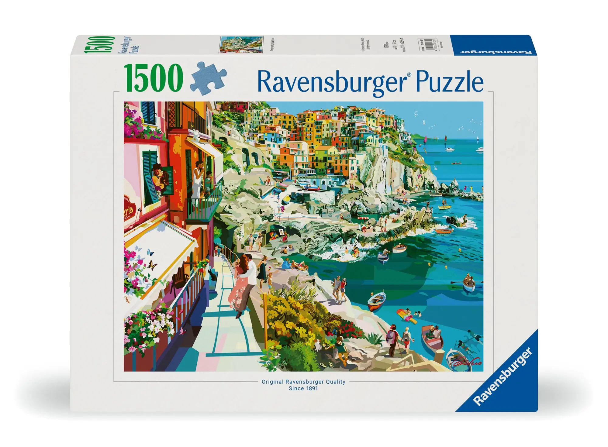 Cover: 4005555004301 | Erwachsenenpuzzle 1500 Teile - Verliebt in Cinque Terre | Spiel | 2024