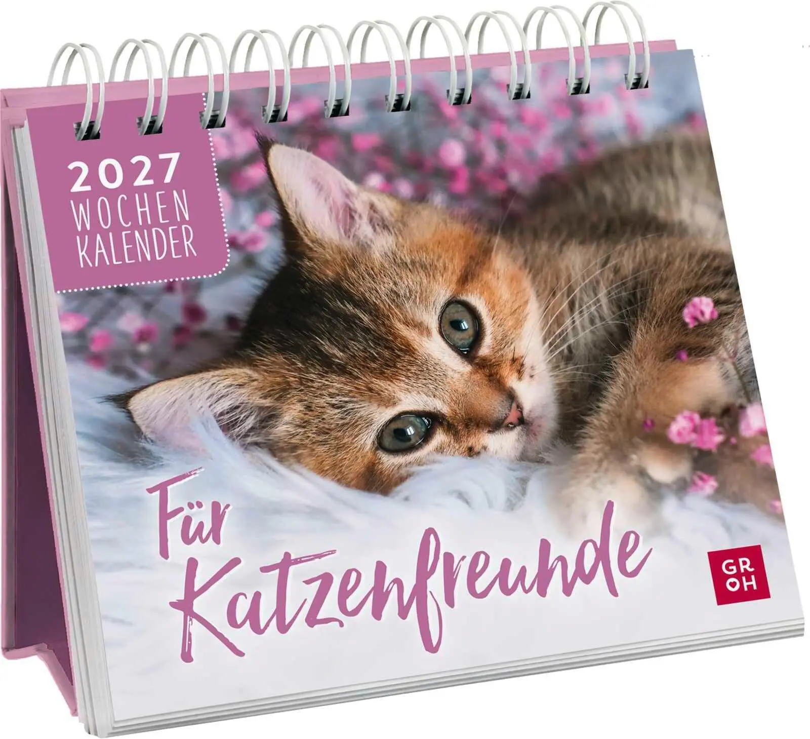 Cover: 4036442014301 | Mini-Wochenkalender 2027: Für Katzenfreunde | Groh Verlag | Kalender
