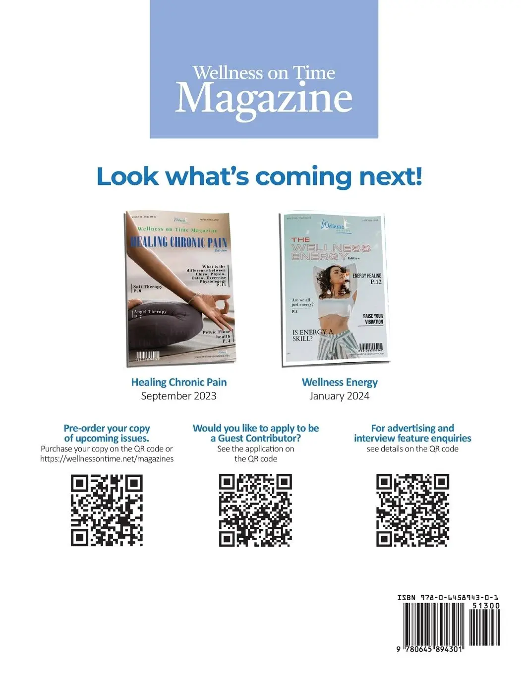 Rückseite: 9780645894301 | Wellness on Time Magazine | Women in Wellness Edition | Time | Buch
