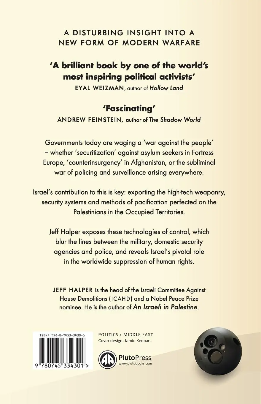 Rückseite: 9780745334301 | War Against the People | Jeff Halper | Taschenbuch | Englisch | 2015
