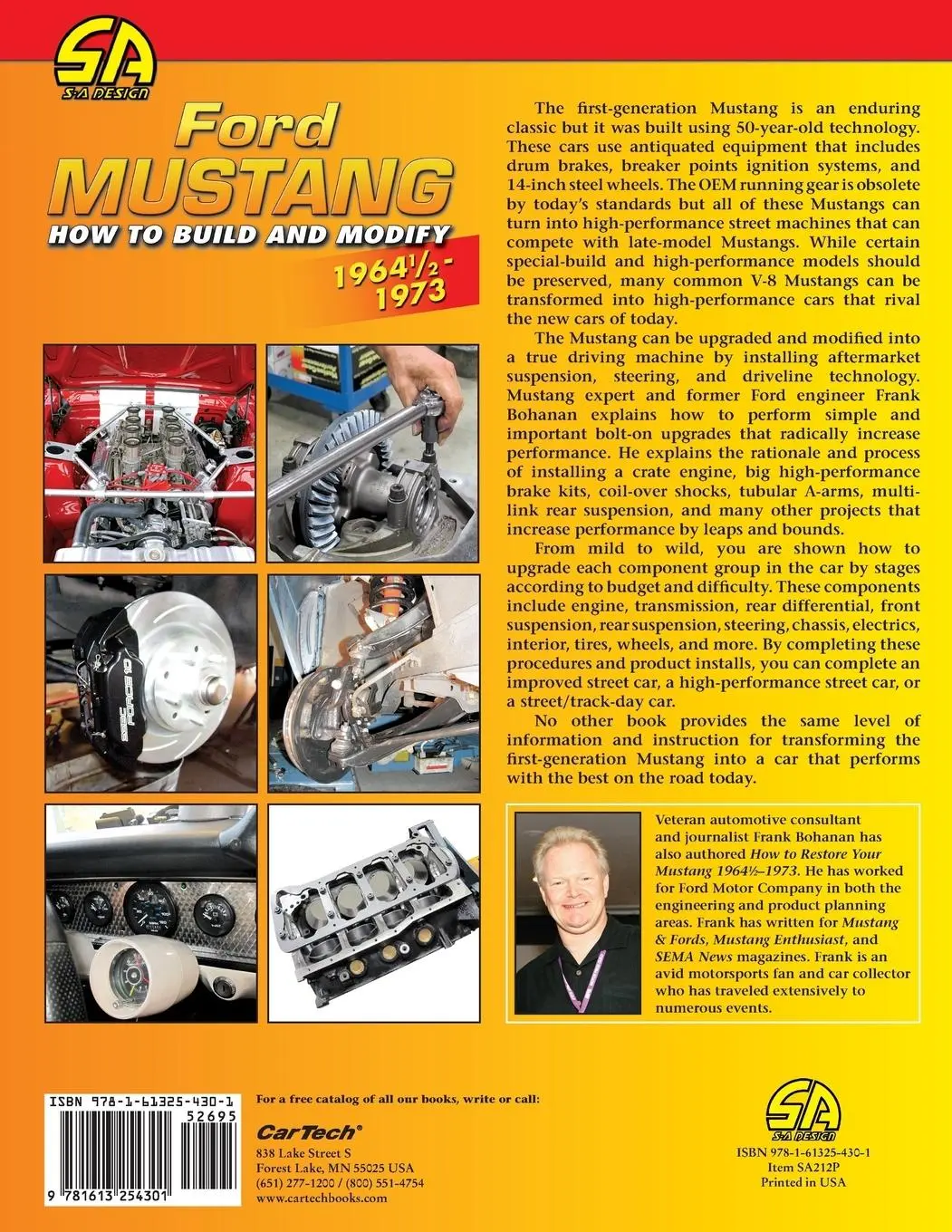 Rückseite: 9781613254301 | Ford Mustang 1964 1/2 - 1973 | How to Build &amp; Modify | Frank Bohanan