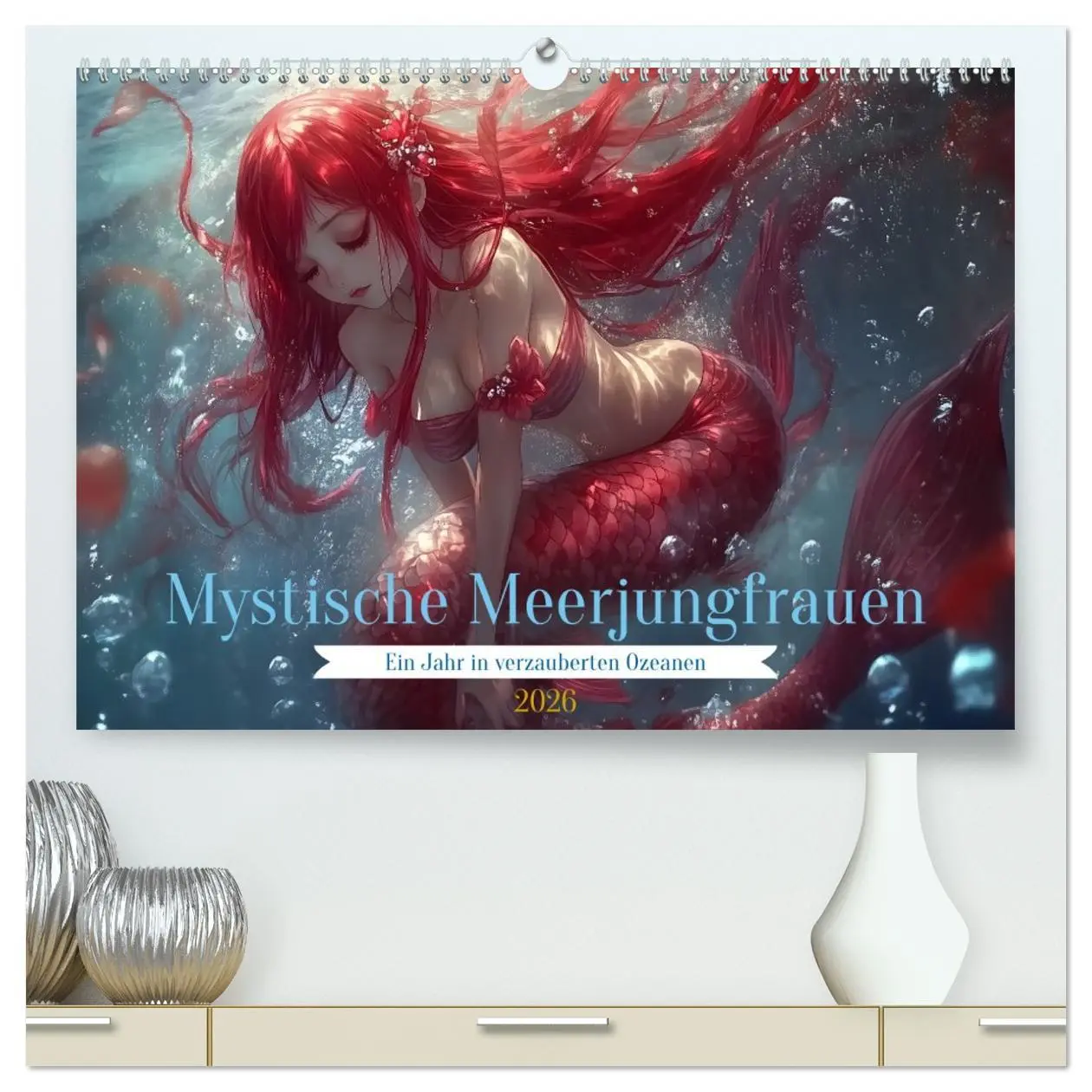 Cover: 9783457324301 | Mystische Meerjungfrauen: Ein Jahr in verzauberten Ozeanen...