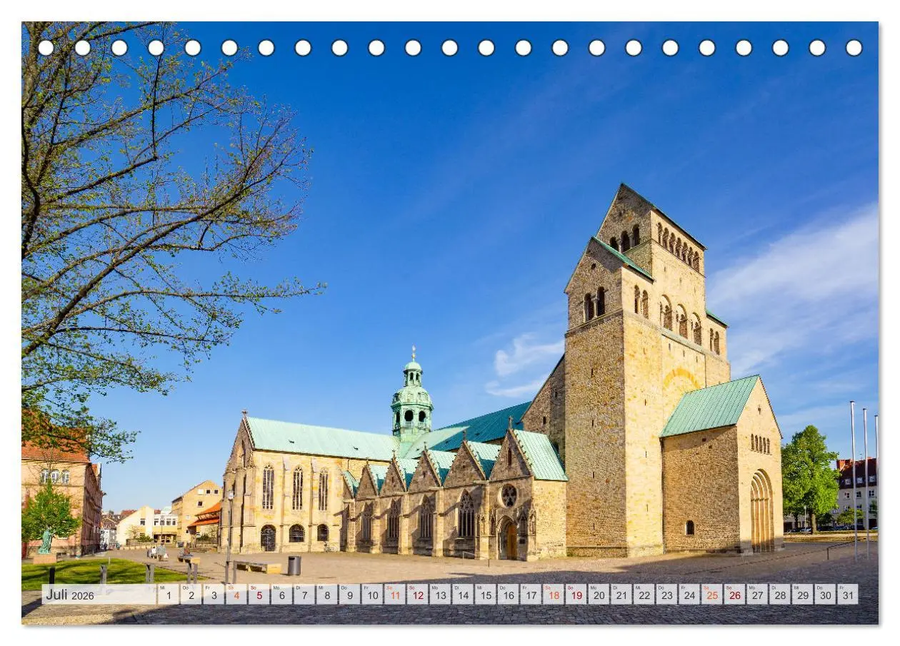 Bild: 9783457634301 | Hildesheim Impressionen (Tischkalender 2026 DIN A5 quer), CALVENDO...
