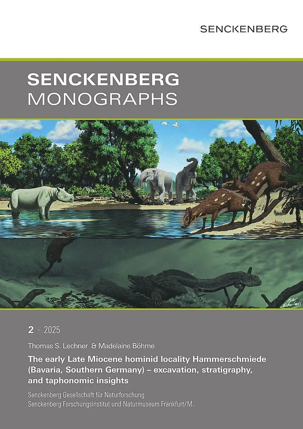 Cover: 9783510614301 | The early Late Miocene hominid locality Hammerschmiede (Bavaria,...