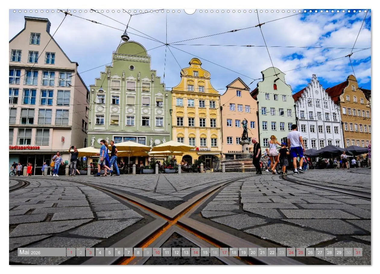 Bild: 9783516104301 | Augsburg und Umgebung (hochwertiger Premium Wandkalender 2026 DIN...