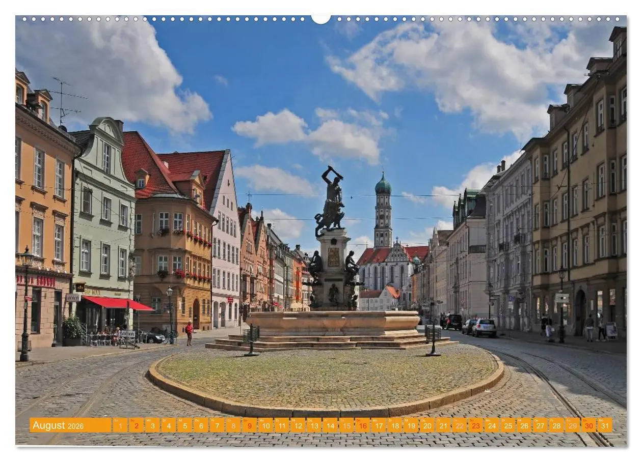 Bild: 9783516104301 | Augsburg und Umgebung (hochwertiger Premium Wandkalender 2026 DIN...