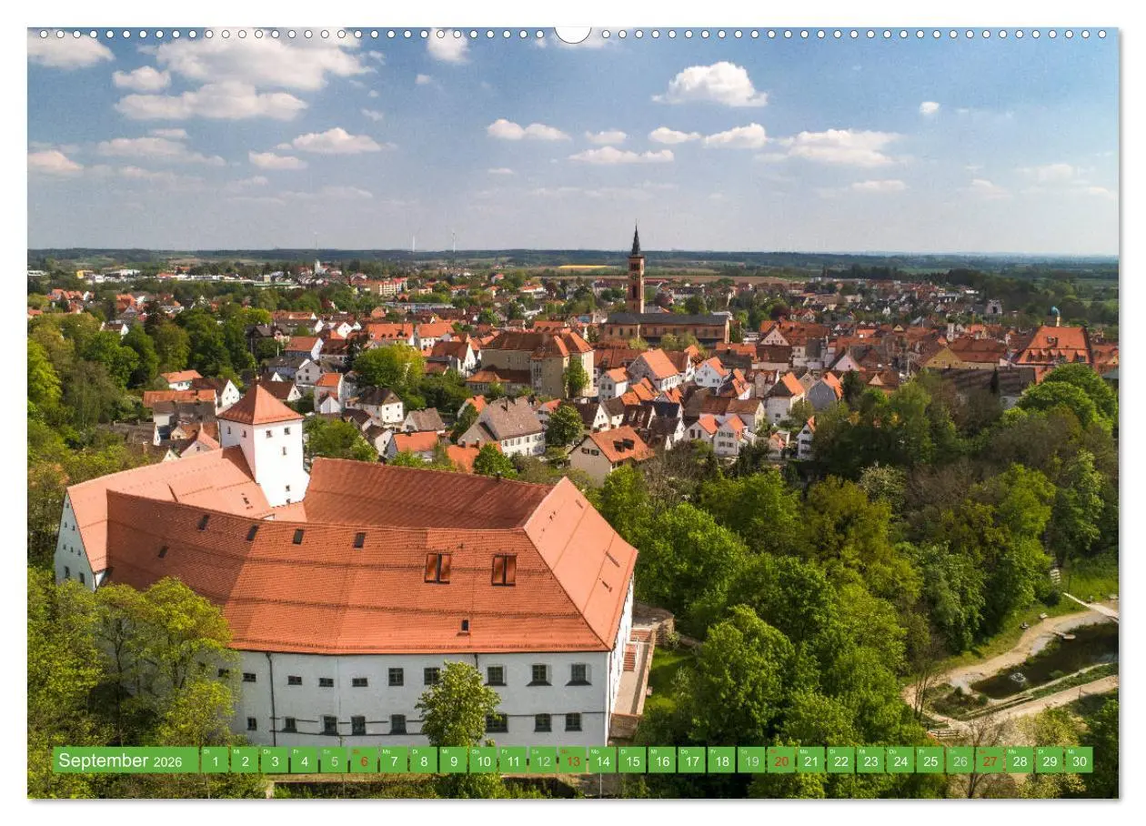 Bild: 9783516104301 | Augsburg und Umgebung (hochwertiger Premium Wandkalender 2026 DIN...
