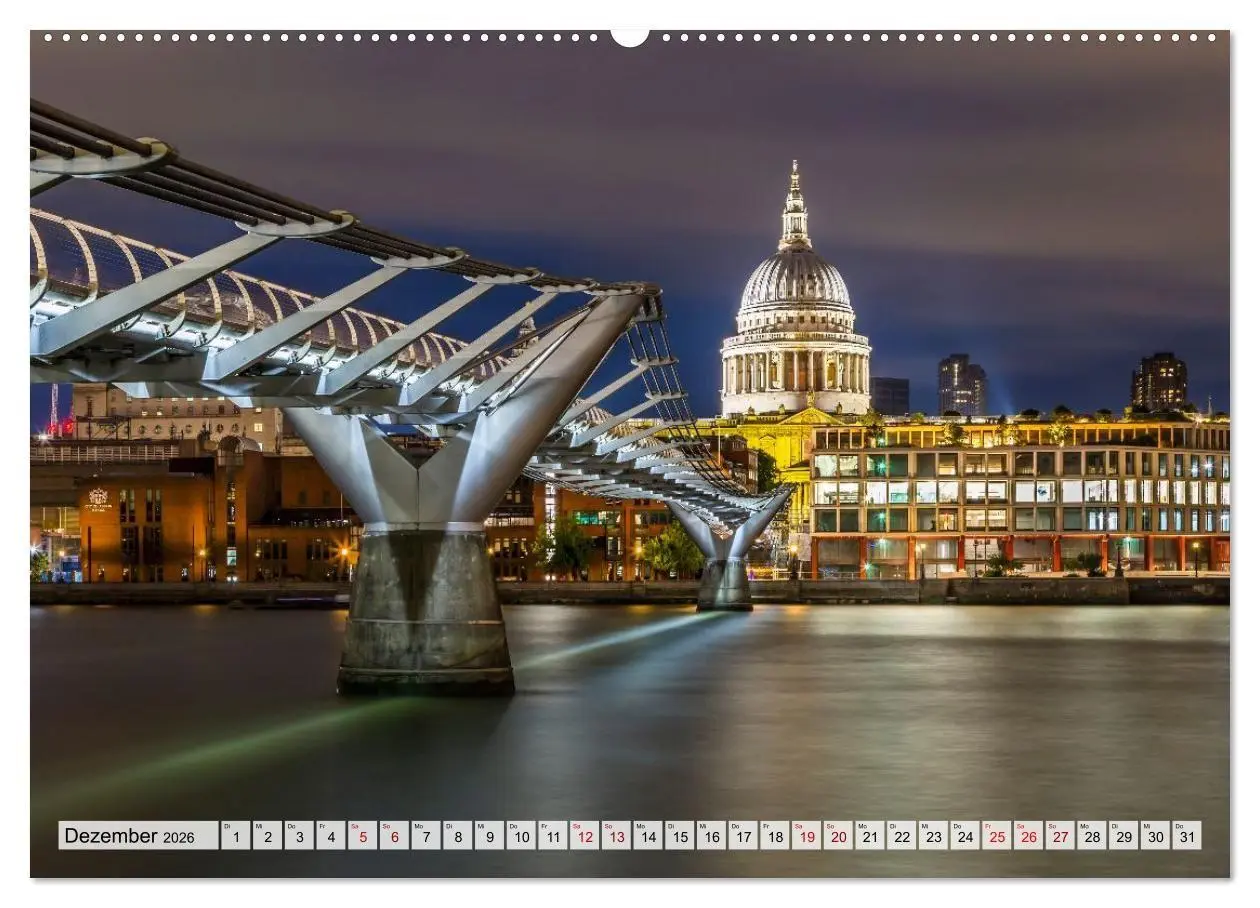 Bild: 9783516654301 | LONDON Magie einer Metropole (Wandkalender 2026 DIN A2 quer),...