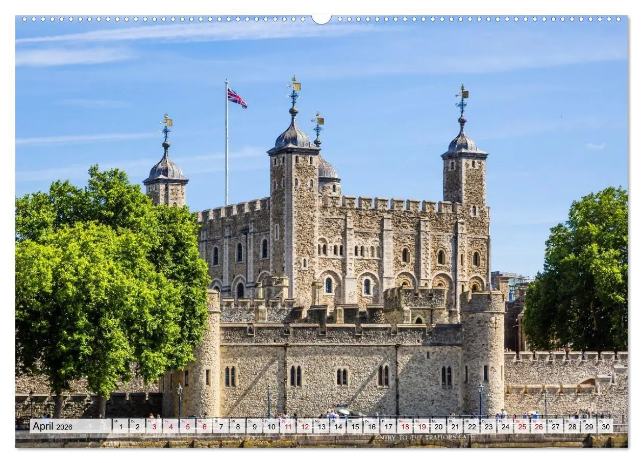 Bild: 9783516654301 | LONDON Magie einer Metropole (Wandkalender 2026 DIN A2 quer),...