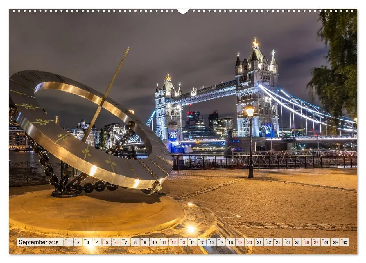 Bild: 9783516654301 | LONDON Magie einer Metropole (Wandkalender 2026 DIN A2 quer),...
