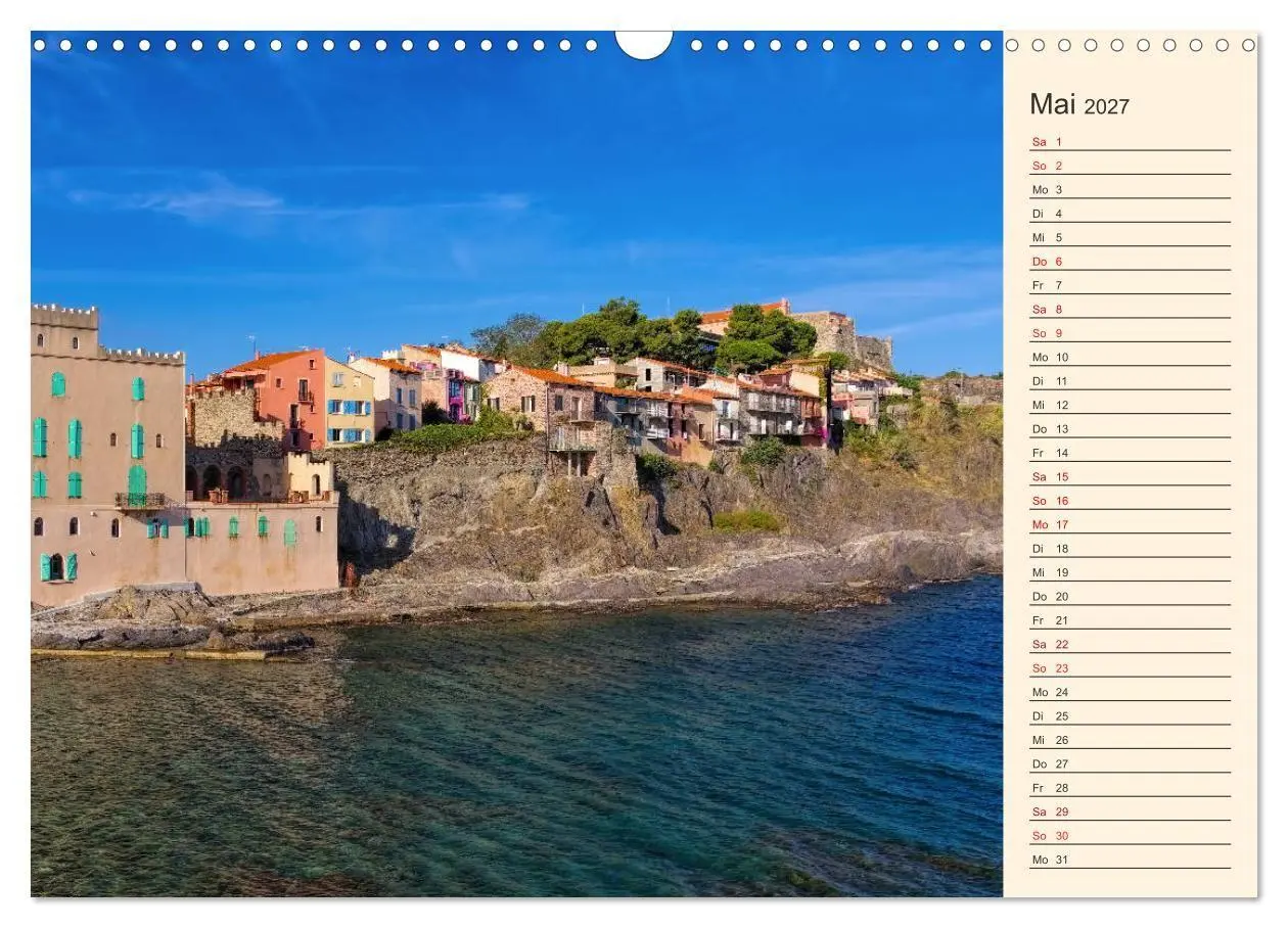Bild: 9783569814301 | Collioure - Perle der Cote Vermeille (Wandkalender 2027 DIN A3...