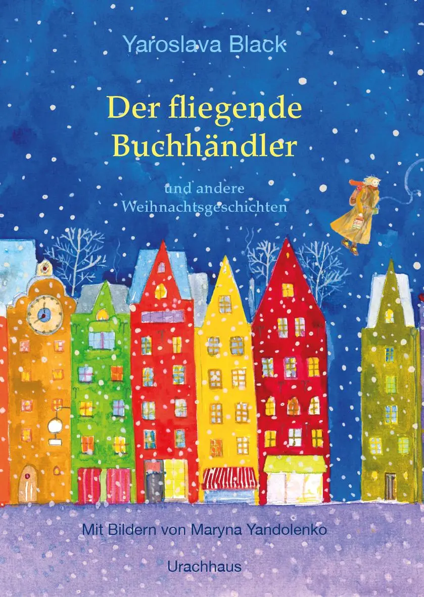 Cover: 9783825154301 | Der fliegende Buchhändler und andere Weihnachtsgeschichten | Black