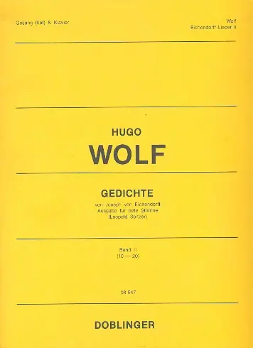 Gedichte Von Joseph Von Eichendorff, Heft 2 Tief