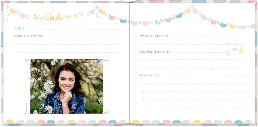 Bild: 4050003944401 | Gästebuch - Baby Shower - Babys erstes Gästebuch | Wünsche für dich