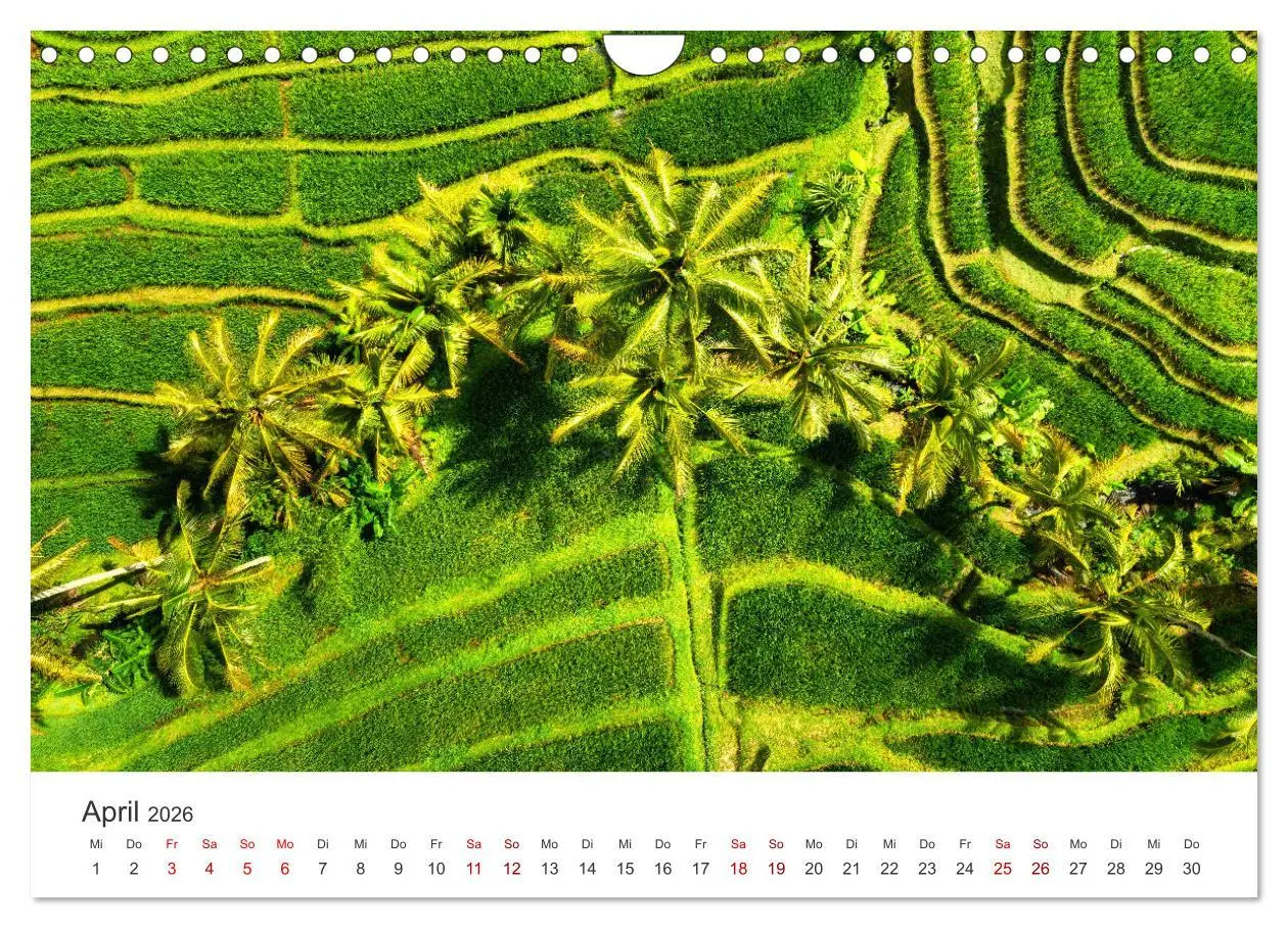 Bild: 9783457554401 | Indonesien Luftaufnahmen (Wandkalender 2026 DIN A4 quer), CALVENDO...