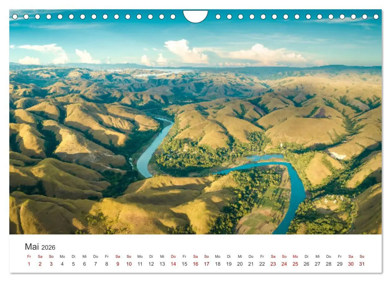 Bild: 9783457554401 | Indonesien Luftaufnahmen (Wandkalender 2026 DIN A4 quer), CALVENDO...
