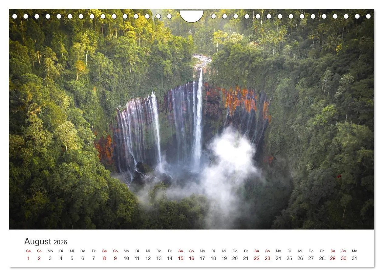 Bild: 9783457554401 | Indonesien Luftaufnahmen (Wandkalender 2026 DIN A4 quer), CALVENDO...