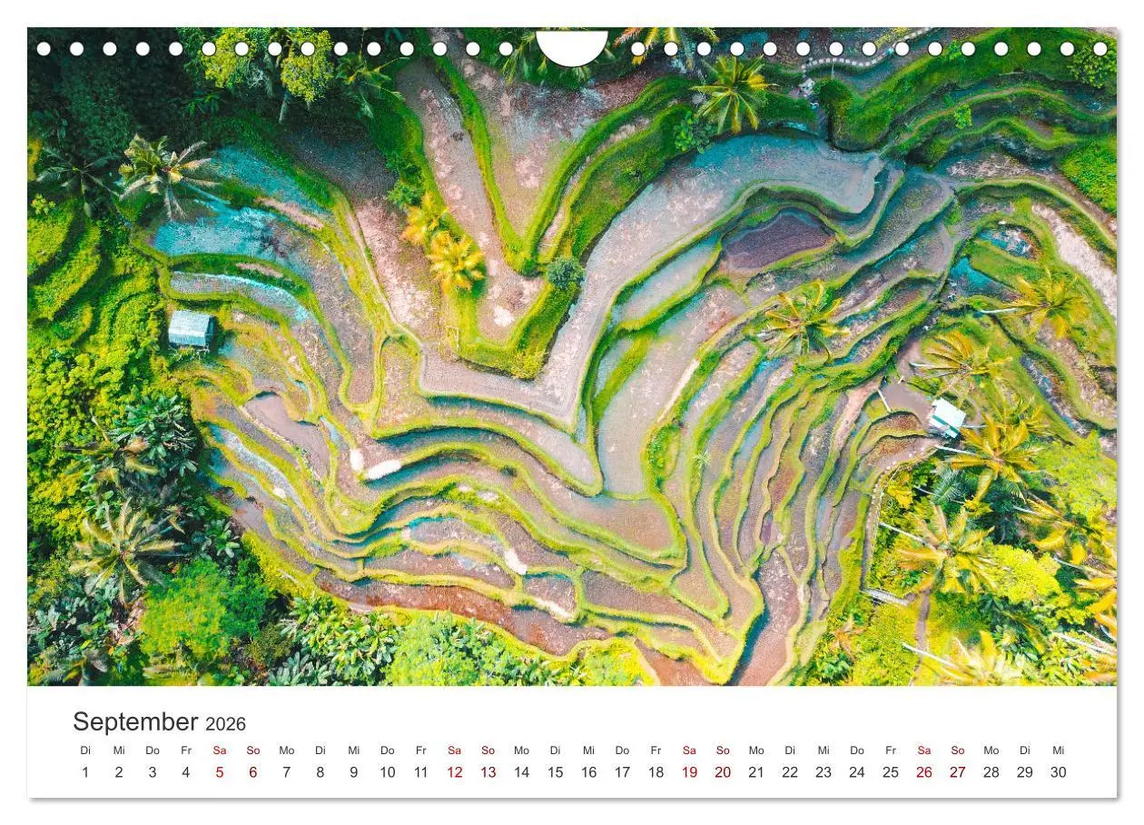 Bild: 9783457554401 | Indonesien Luftaufnahmen (Wandkalender 2026 DIN A4 quer), CALVENDO...