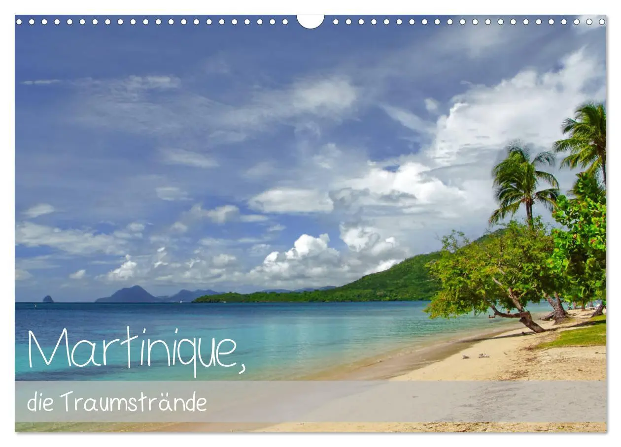Cover: 9783457864401 | Martinique, die Traumstrände (Wandkalender 2026 DIN A3 quer),...