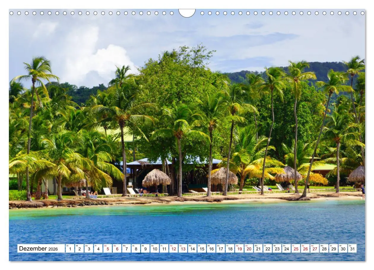 Bild: 9783457864401 | Martinique, die Traumstrände (Wandkalender 2026 DIN A3 quer),...