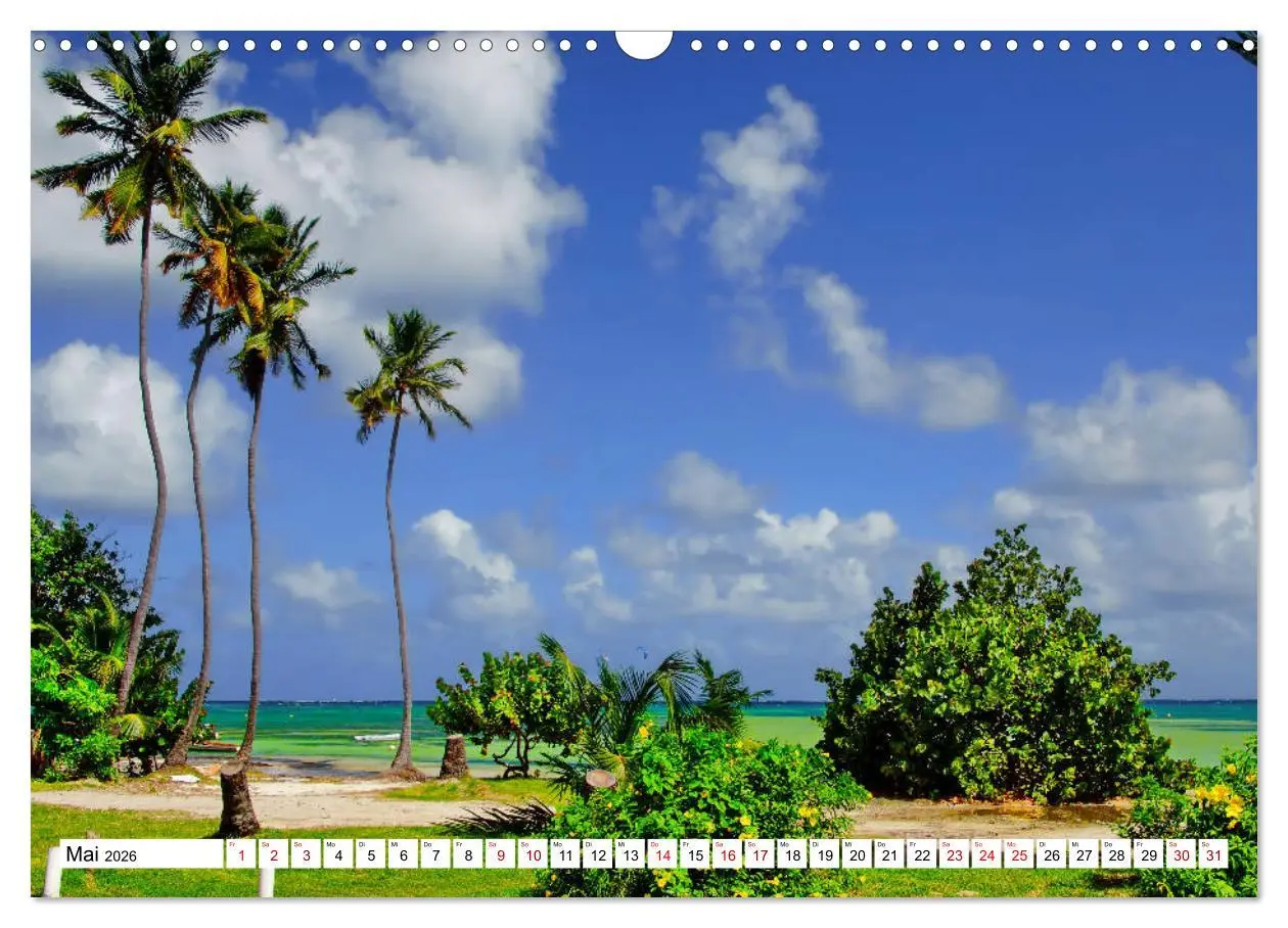 Bild: 9783457864401 | Martinique, die Traumstrände (Wandkalender 2026 DIN A3 quer),...